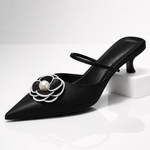 Ravelle – Décolleté kitten heel floreali da donna