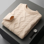Valesco – Maglione da uomo a maglia grossa