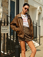 Ameryn – Chaqueta de cuero moderna para mujer