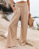 Maggie - Luftige High Waist Weite Hose