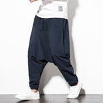 Zayvero – Men's Harem Jogging Pants with Low Crotch