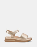 Rebellea – Metallic sandaler til damer