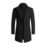Long Men's Winter Coat | Men's Winter Jacket