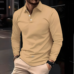 Billy - Herren Langarm Polo Shirt