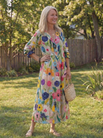 Irish - Florales Maxi Kjole