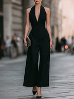 Livia - Mono oversize halter para mujer