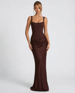 Janice - Sanduhr Maxi Kleid