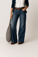 Baggy Jeans Damen | Weites Bein