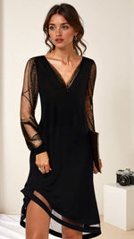 Valerina – Damen Abendkleid Lang Mit Pailletten Und Eleganter Schnittführung