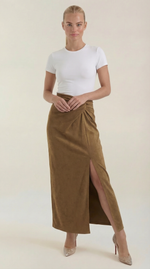Mayra - Damen Wickel Midirock